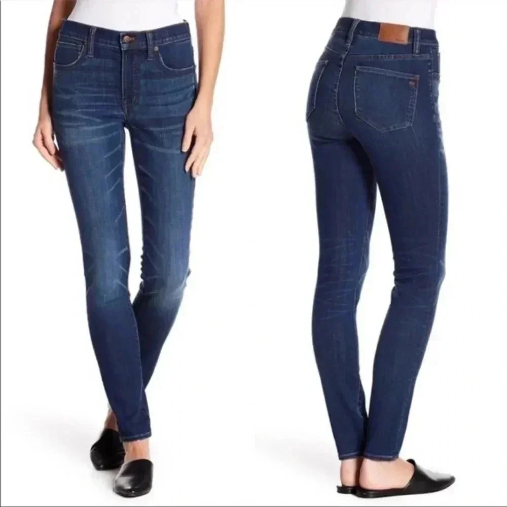 Madewell 9" High Rise Skinny Jeans Mid Wash J4624